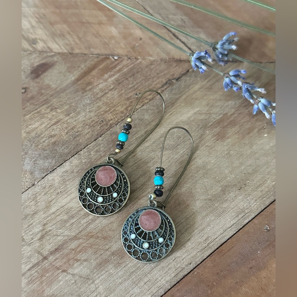 Vintage Boho Ethnic Earrings